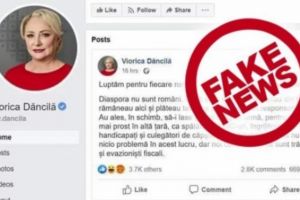 Dăncilă, mesaj după ce pagina de Facebook i-a fost clonată: Ruşine, Klaus Iohannis! Ne priviţi de sus, dar sunteţi jos şi sunteţi mic