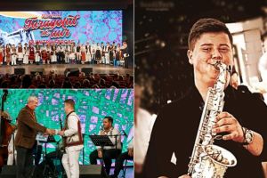 Adolescent (16 ani) clarinetistul de aur al sătmarului! Printre cei mai buni din România