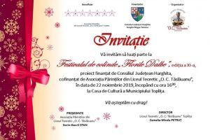 Festivalul de colinde „Florile Dalbe”