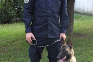 Athos, noul coleg necuvântător al jandarmilor vrânceni