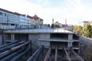 Cum va arăta zona de relaxare de deasupra parcării subterane din strada Independenţei din Oradea (FOTO)
