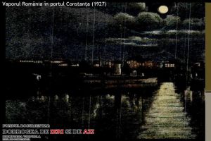 #DobrogeaDigitala: Vaporul Romania“ in Portul Constanta - o imagine din 1927 