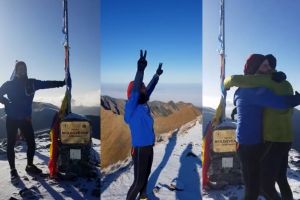 Ultramaratonul De la zero la Moldoveanu“, la final:  Fratii Ștefan si George Tudor, din Constanta, au urcat pe acoperisul Romaniei (galerie foto)