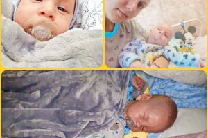 Concert caritabil pentru bebeluşul Noel, diagnosticat cu o boală gravă a muşchilor (VIDEO)