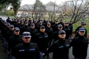 Elevii Scolii Militare de Maistri Militari a Fortelor Navale, in plin exercitiu pentru Parada Militara de 1 Decembrie (video)  