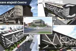 PARCARE cu 3 etaje şi acoperiş cu terasă înverzită, în spatele magazinului ”Unirea”: La un vot distanţă pentru aprobarea documentaţiei PUD