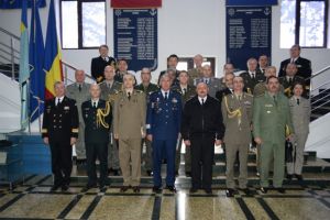 Vizita atasatilor militari la Statul Major al Fortelor Navale. Ce scop a avut intalnirea (galerie foto)