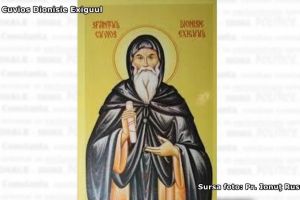 #sarbatoresteDobrogea141:  Personalitatea si importanta Sfantului Cuvios Dionisie Exiguul, Parintele erei crestine“ (document) 