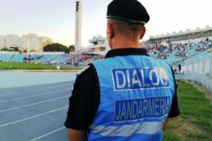 Jandarmii asigura ordinea publica la evenimentele sportive din judetul Constanta