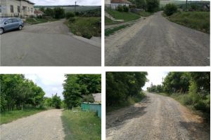 FOTO Aproape 200.000 de euro pentru modernizarea a jumătate de kilometru de drum comunal dintr-o localitate din Botoşani