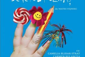 Teatru: “Degetul poznas – spectacol pentru copii cu varsta intre 3 si 5 ani”, proiect realizat de Asociatia Culturala ”Atelier `92”