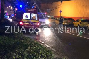 Constanta: Accident rutier in zona Dorally. Un copil, pieton, lovit pe trecere (galerie foto)