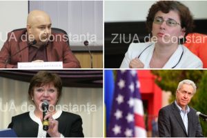 #sarbatoresteDobrogea141:  Ambasadorul SUA, Hans Klemm, fosta handbalista Elena Frincu, directorul Aeroportului M. Kogalniceanu, Bogdan Artagea, si Corina Apostoleanu, director Biblioteca Judeteana Constanta, mesaje de Ziua Dobrogei