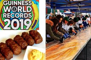 Cel mai mare mic! Sătmărenii şi bihorenii vor să facă cel mai mare mititel din lume