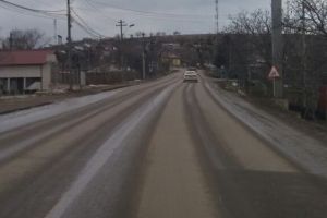 Ninsori slabe în judeţul Botoşani. Cum se circulă pe drumurile naţionale din judeţ, dar şi din Moldova