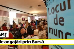NEAMȚ: 68 de angajări prin Bursă