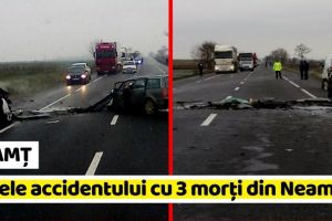 NEAMȚ: 3 morţi din cauza unei bătrâne care a traversat neregulamentar strada (FOTO)