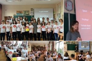 FOTO: Activitate extraşcolară pe tema bullying-ului la Liceul Teoretic Petru Maior Ocna Mureş