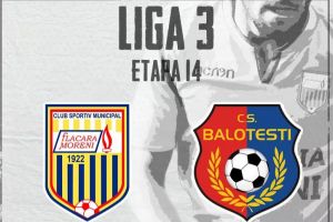 Flacăra Moreni pune capăt scurtei perioade negative. Vezi rezultatul de azi.