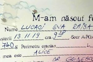 APEL UMANITAR: Un bebeluş de o săptămână are nevoie de sânge. Apelul mămicii