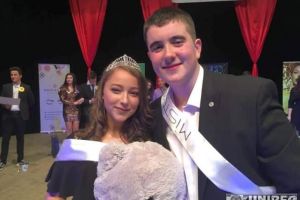 FOTO-VIDEO. Balul Bobocilor 2019 la Colegiul Economic din Alba Iulia. Moraru Andreea şi Nedelcu Nik au câştigat titlurile de Miss şi Mister Boboc 2019