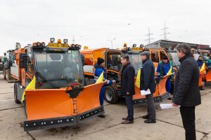 Primăria municipiului Iaşi pregătită de iarnă