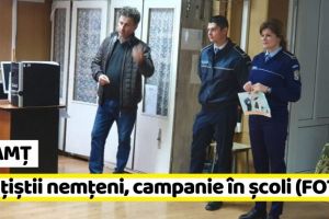 NEAMȚ: Poliţiştii nemţeni, campanie în şcoli (FOTO)