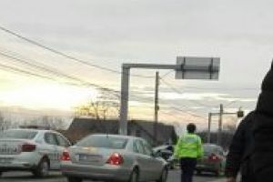 Autoturism din Botoşani implicat într-un carambol pe DN 29