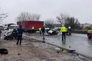 Un mort şi doi răniţi în accidentul de pe centură. Cum s-a produs tragedia
