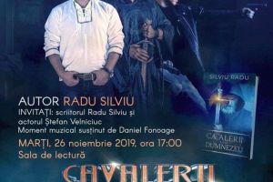 Marţi, 26 noiembrie 2019: Cea mai recentă carte a scriitorului şi regizorului Radu Silviu lansată în cadrul Zilelor Bibliotecii Judeţene „Lucian Blaga” Alba