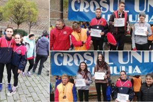 Doi elevi de la Colegiul Naţional Militar „Mihai Viteazul” pe podium la Crosul Unirii 2019