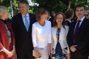 VIDEO FOTO – Daniela Cîmpean: România a luat exemplul Sibiului şi a votat masiv Klaus Iohannis preşedinte