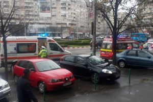 Accident in zona Caraiman. Un tramvai si doua autoturisme implicate, o victima