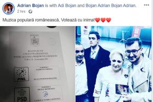 Bihorean amendat de poliţişti cu 1.500 de lei, pentru că a postat pe Facebook poză cu votul dat lui Dăncilă