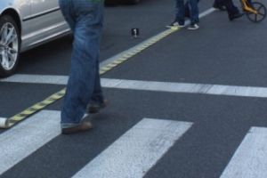 Pieton lovit pe marcaj în Piteşti