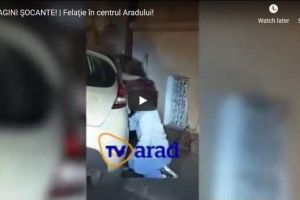 SEX ORAL în centrul Aradului! Ar fi vorba despre un elev de la „Moise Nicoară” (VIDEO)
