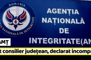 NEAMȚ: Fost consilier judeţean, declarat incompatibil