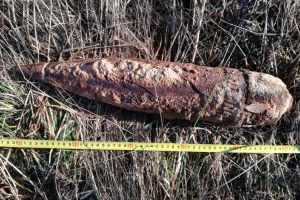 FOTO Muniţie din război găsită la Porumbacu de Sus