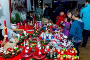 Aprinderea luminii de advent la Borsec