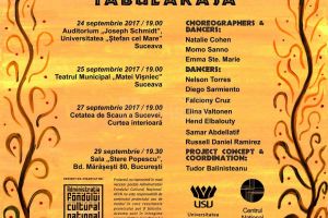Spectacolul de dans contemporan „Tabularasa”, în acest weekend, la Suceava