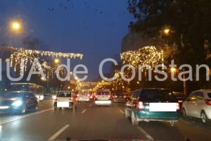 Constanta incepe sa straluceasca: Au apraut primele luminite pe bulevardul Alexandru Lapusneanu (galerie foto+video)