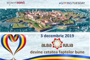 Giving Tuesday 2019: Alba Iulia devine cetatea faptelor bune