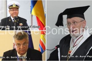 #sarbatoresteDobrogea141:  Octavian Tarabuta, comandantul Academiei Navale Mircea cel Batran“, Aurel Papari, presedintele Universitatii Andrei Șaguna“, si Sorin Rugina, rectorul Universitatii Ovidius“, mesaje de Ziua D