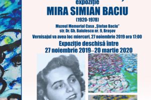 Expoziţia „Culorile vieţii” de Mira Simian Baciu, la Muzeul Memorial Casa „Ștefan Baciu”