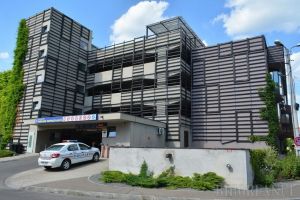 Justiţie pedestră: Cum se îmbulzesc locatarii Palatului de Justiţie să-şi facă abonamente de parcare