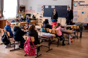 Exerciţiu de alarmare publică în comuna Voşlăbeni