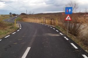 Lucrări pe drumurile judeţene din Sibiu. Podul de la Racoviţa, aproape finalizat