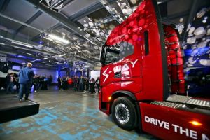 Camionul IVECO S-WAY, lansat de Autoglobus, la Timişoara