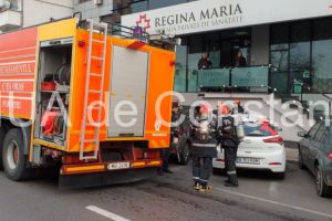 Exercitiu ISU Dobrogea, la Policlinica Regina Maria (galerie foto+video)
