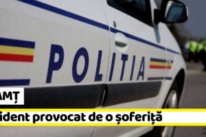 NEAMȚ: O tânără din Piatra-Neamţ a intrat cu maşina într-un cap de pod